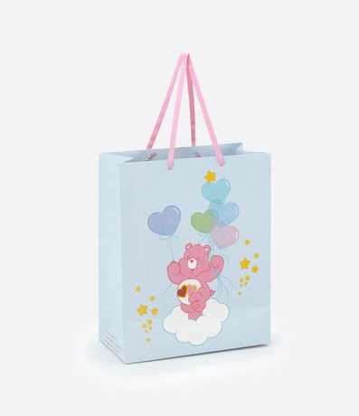 Bolsa Mediana en Papel con Estampa de Los Cariñositos