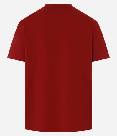 Remera Comfort en Algodón con Estampa Lettering 5