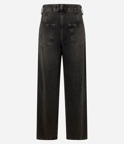 Pantalón Baggy en Jeans con Friso Lateral 6
