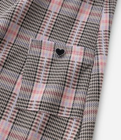 Peto infantil con Bolsillos y Estampado a Cuadros - Talle 1 a 6 años 5