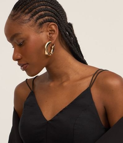 Blusa Cropped en Bengalina con Asa Doble 3