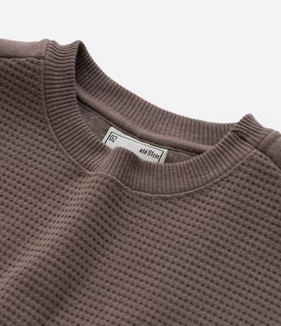 Saco Infantil en Algodón Texturizado - Talle 1 a 6 años 4