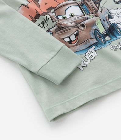 Pijama Infantil en Algodón con Estampa Cars - Talle 2 a 6 años 10