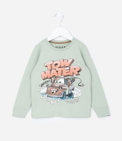 Pijama Infantil en Algodón con Estampa Cars - Talle 2 a 6 años 2