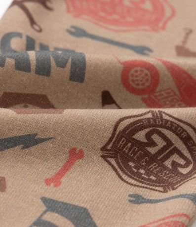 Pijama Infantil en Algodón con Estampa Cars - Talle 2 a 6 años 4