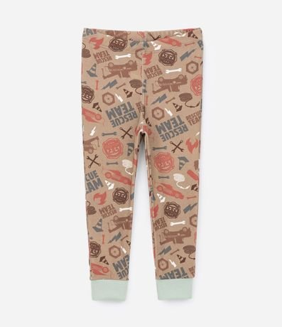 Pijama Infantil en Algodón con Estampa Cars - Talle 2 a 6 años 5