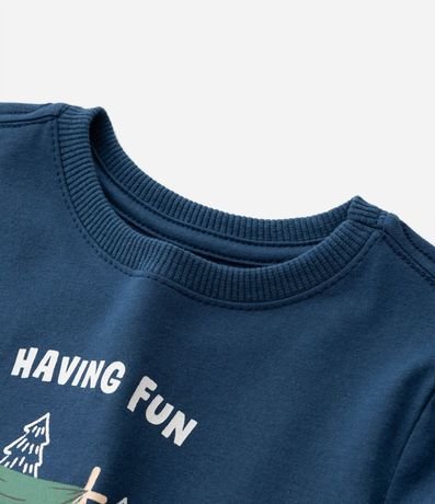 Camiseta de niño con estampado Interactivo de Cabaña - Talla 1 a 6 años 4