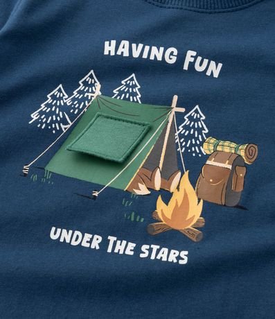 Camiseta de niño con estampado Interactivo de Cabaña - Talla 1 a 6 años 5