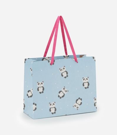 Embalaje de Regalo Pequeña con Estampa de Pandas
