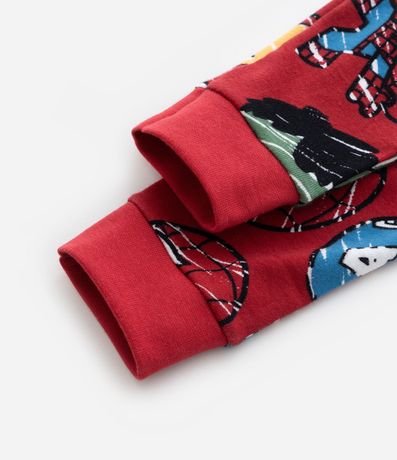 Pijama Infantil con Estampa Mini Heroes Marvel - Talle 2 a 6 años 9