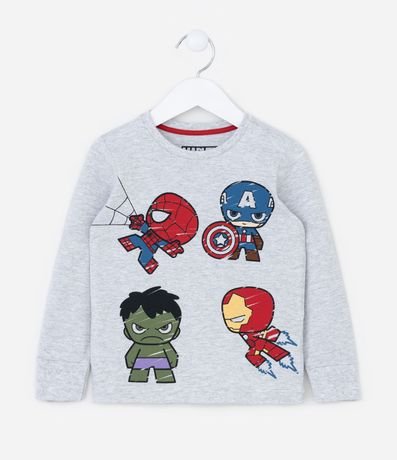 Pijama Infantil con Estampa Mini Heroes Marvel - Talle 2 a 6 años 2