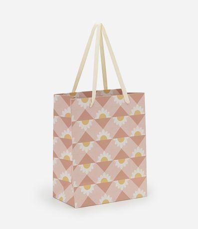 Bolsa de Regalo Pequeña con Estampa Floral
