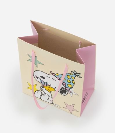Embalaje de Regalo Pequeña con Estampa de Snoopy Aniversário 3