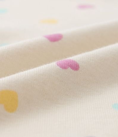 Pijama Infantil en Rib con Estampa Carita Tierna - Talle 1 a 4 años 4