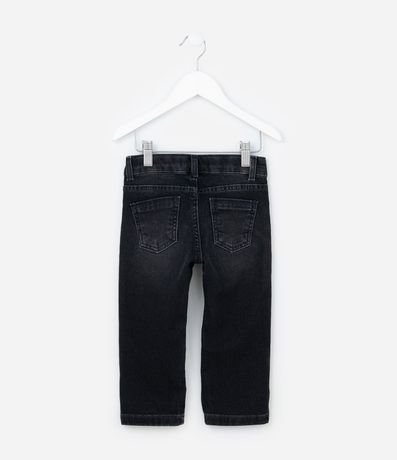 Pantalón Recto Infantil en Jeans con Bolsillos - Talle 1 a 6 años 2