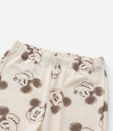 Pijama Infantil Canelado con Estampa de Mickey - Talle 2 a 8 años 8