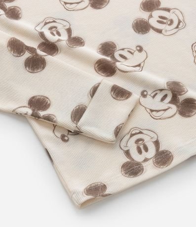 Pijama Infantil Canelado con Estampa de Mickey - Talle 2 a 8 años 9