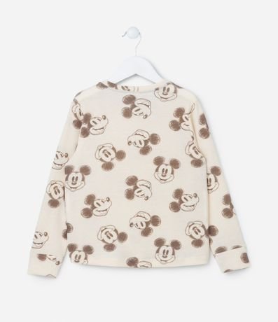 Pijama Infantil Canelado con Estampa de Mickey - Talle 2 a 8 años 3