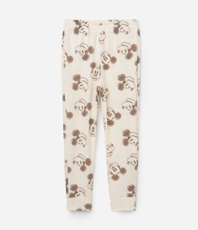 Pijama Infantil Canelado con Estampa de Mickey - Talle 2 a 8 años 5