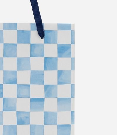 Embalaje de Regalo Pequeña con Estampa de Cuadros 2