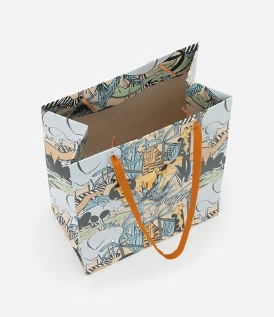 Embalaje de Regalo Pequeña con Estampa de Safari 3