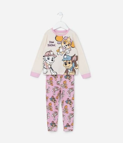 Pijama Infantil en Algodón con Estampa Paw Patrol - Talle 2 a 6 años 2