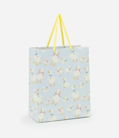 Bolsa de Regalo Mediana con Estampa de Patos