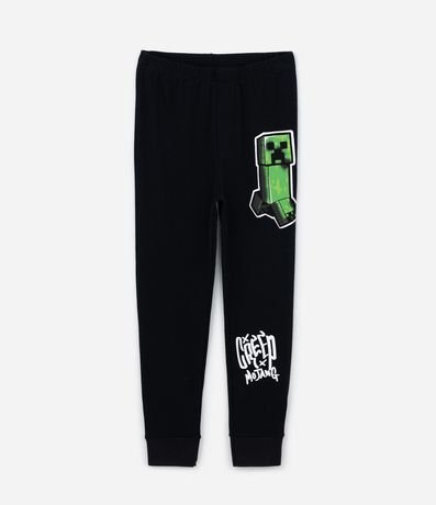 Pijama Infantil en Algodón con Estampa Minecraft - Talle 6 a 14 años 5