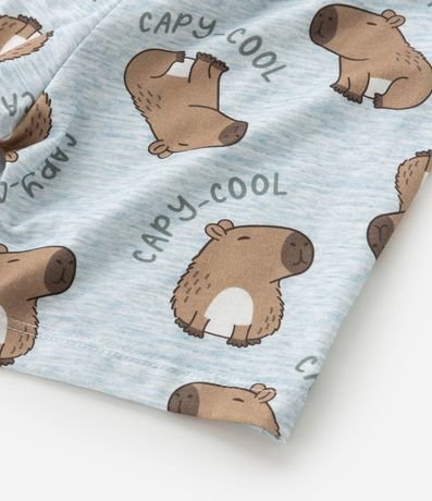 Pijama Infantil con Estampa de Carpincho - Talle 2 a 6 años 9