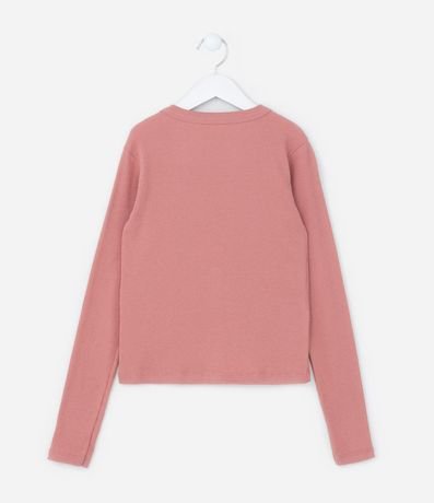 Remera Infantil Acanalada con Bordado de Angel - Talle 5 a 14 años 2