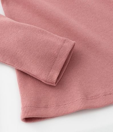 Remera Infantil Acanalada con Bordado de Angel - Talle 5 a 14 años 4