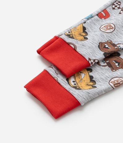 Pijama Infantil en Rib con Coches - Talle 2 a 6 años 8