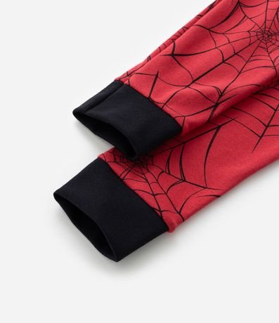 Pijama Infantil Largo con Estampa do Spider-Man Brilla en la Oscuridad - Talle 3 al 10 años 8
