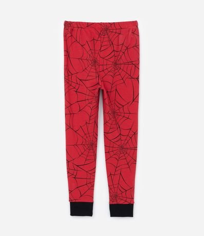 Pijama Infantil Largo con Estampa do Spider-Man Brilla en la Oscuridad - Talle 3 al 10 años 11