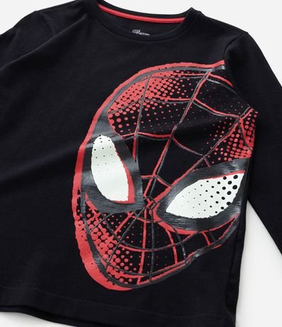 Pijama Infantil Largo con Estampa do Spider-Man Brilla en la Oscuridad - Talle 3 al 10 años 6