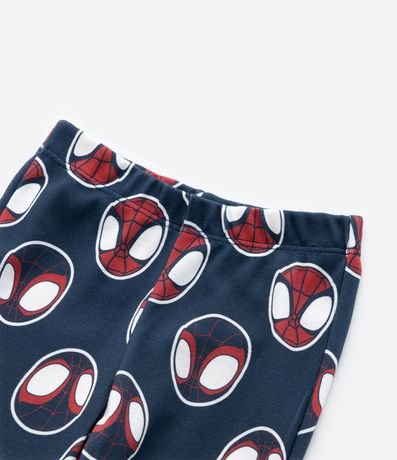 Pijama Infantil en Rib con Estampa Spidey - Talle 2 a 6 años 8