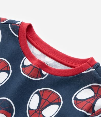 Pijama Infantil en Rib con Estampa Spidey - Talle 2 a 6 años 9