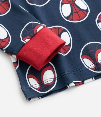 Pijama Infantil en Rib con Estampa Spidey - Talle 2 a 6 años 10