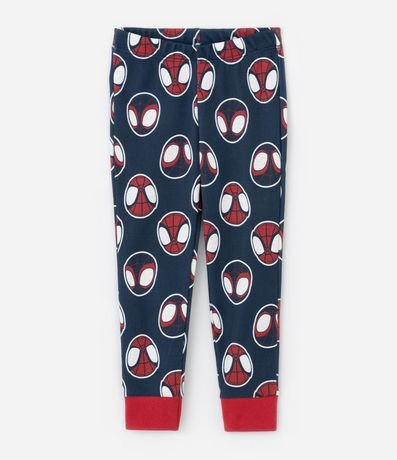 Pijama Infantil en Rib con Estampa Spidey - Talle 2 a 6 años 5