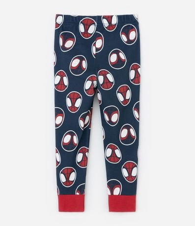 Pijama Infantil en Rib con Estampa Spidey - Talle 2 a 6 años 6