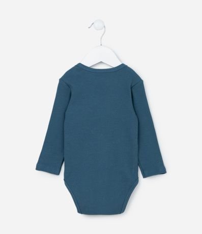 Body Infantil en Rib con Pequeño Bolsillo Estampado - Talle 0 a 18 meses 2