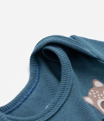 Body Infantil en Rib con Pequeño Bolsillo Estampado - Talle 0 a 18 meses 4