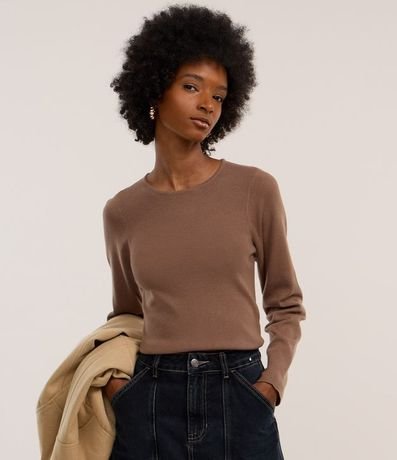 Blusa en Jacquard con Manga Larga 3