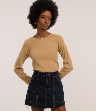 Blusa en Jacquard con Manga Larga 3