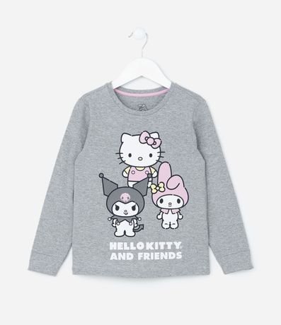 Pijama Infantil con Estampa Hello Kitty y Amigas - Talle 5 a14 años 2