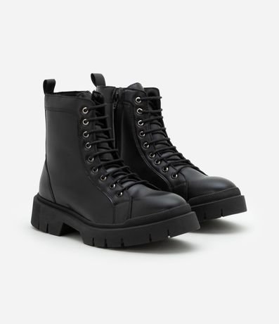 Bota Coturno en PU con Suela track 2