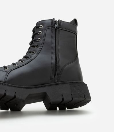 Bota Coturno en PU con Suela track 4