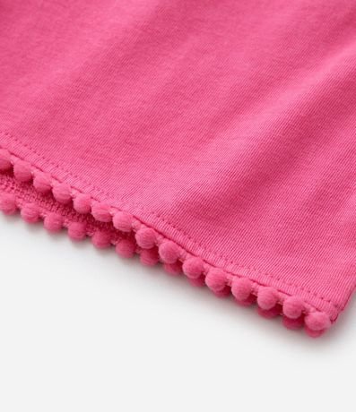 Short Infantil con Volado y Pompones - Talle 1 a 5 años 5