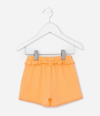 Short Infantil con Volado y Pompones - Talle 1 a 5 años 2