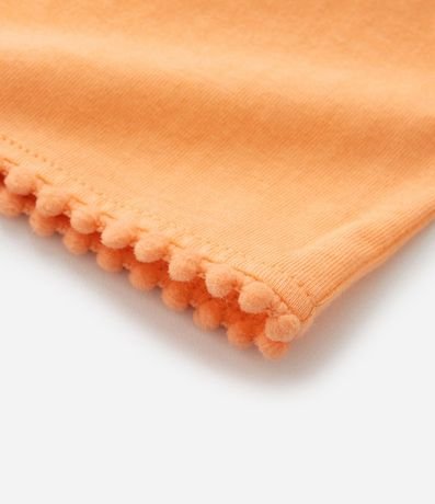 Short Infantil con Volado y Pompones - Talle 1 a 5 años 4